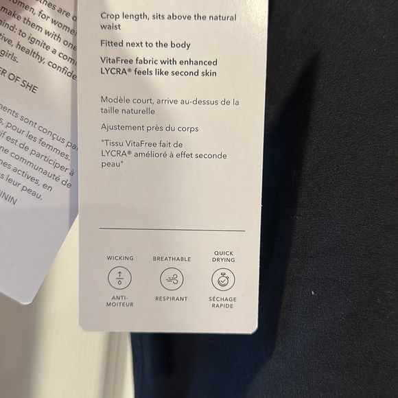 Athleta Vita Free Cropped Tee - Picture 4 of 7